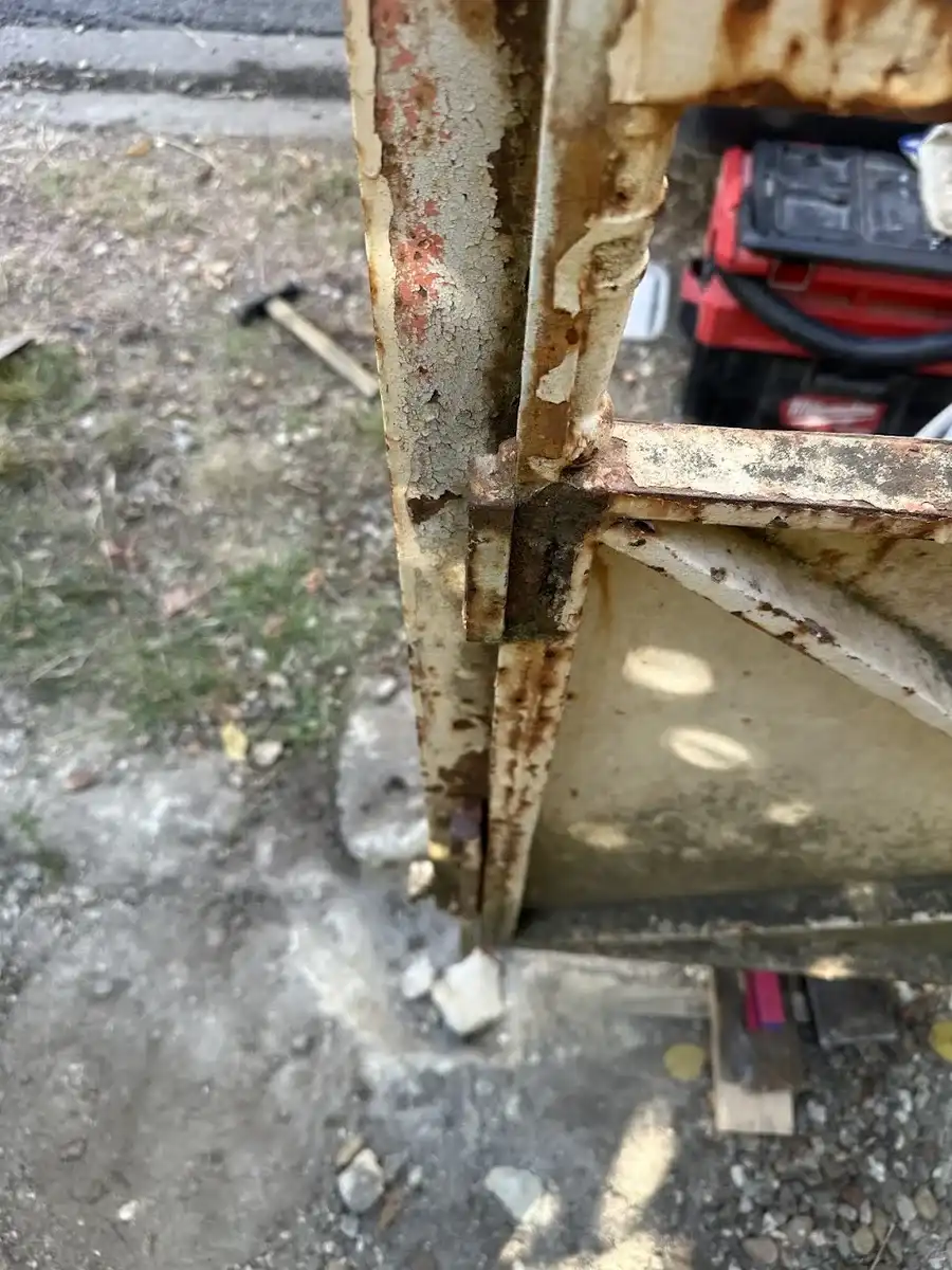 targette de portail ancien